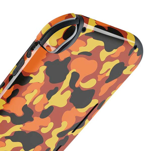 Orange Camo Nintendo Switch Lite Skin